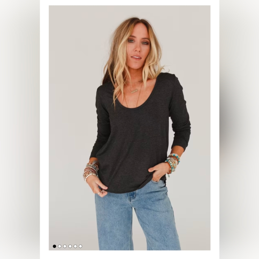Three Bird Nest Ryder Long Sleeve Bralette Top